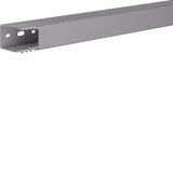 Slotted panel trunking made of PVC LKG 50x37mm stone grey