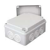 Hermetic box with membrane chokes.