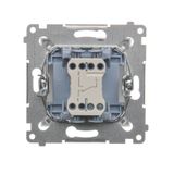 Double surface mounted box, light gray matt