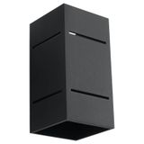 WALL LAMP BLOCCO BLACK G9 1X40W IP20