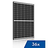Sunrise Aquaman 440W, Black Frame, glass foil, palette