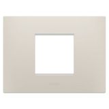 EGO PLATE - IN TECHNOPOLYMER - 2 MODULES - NATURAL BEIGE - CHORUSMART