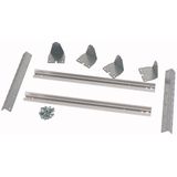 XMMC1606M Mounting plate, +mounting kit, for FAZ, vertical, HxW=400x600mm