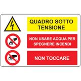 Various sign - Al - Dimensions: 300x200 mm