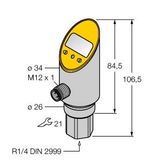 Pressure sensor With Analog Output and PNP/NPN Transistor Switching Output   PS250R-311-LI2UPN8X-H1141