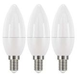 EMOS LED Bulb 6W-40 E14 470lm 4100K 250° NW Classic Candle 3pcs in a pack