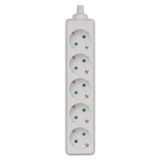 Power Strip without cable 5 sockets SCHUKO