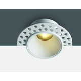 10107JTR/W/V WHITE 7W CCTV TRIMLESS 230V IP20 DARK LIGHT