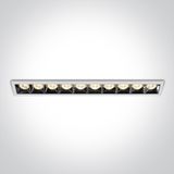 WHITE LED 40W WW 38deg IP20 230V