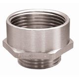 Enlarger Nickel Plated Brass PG11-PG13 Metallic Raw color