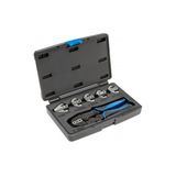 HOEGERT Crimping plier interchangeable 6 piece