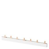 Pin busbar, 3-phase 10 mm2, 1060mm, gray insulation can be cut for AFDD 5SM602.-2 for