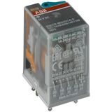 Pluggable Relay CR-M012DC2L 12V DC 2CO 10A LED