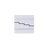 Maya LED staircase light, white, 1.2W, 5900K