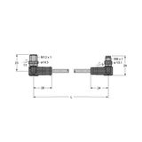 Industrial Ethernet/PROFINET Cable Connection Cable   WSSD-PSWS4M-4416-6M