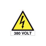 Vinyl label, l=68mm, (380V high voltage)