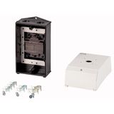 CI-K2H-T0-2-MBS Insulated enclosure CI-K2H, H x W x D = 181 x 100 x 80 mm, for T0-2, hard knockout version, with mounting plate screen