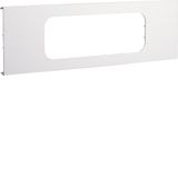 Cover 2-way R18 for flush-mounted use with frame PVC BRA/S top part 120mm light grey