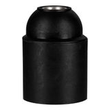 Lampholder E27 TP Plain Black