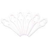 Plastic Blades 23cm (24 pack)