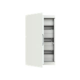 FOR150P54W FIX-O-RAIL 150 3 ROW PLAIN DOOR R9010 ; FOR150P54W