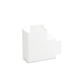 LE FW40110 rws  Channel LE, for cable storage, 155x40x155, pure white Polycarbonate/Acrylonitrile Butadiene Styrene
