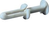 Rivet for clamping strength hole 4mm halogenfree made of POM 2-5mm lig