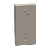 LIGHT NOW KEY COVER 2DIMMER 1 MODULE STONE