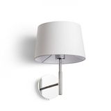 BROADWAY wall white chrome 230V LED E27 15W