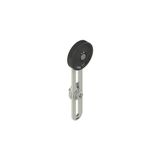 Adjustable lever with technopolymer roller, 35 mm diameter