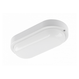 LED luminaire KODO-OK, 12 W, 1080 lm, AC175-260V, PF>0.5, Ra≥80, IP54, IK08, 4000K, oval, white