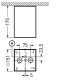 Downlights Sonnos Lens White square ETDD 11W 1600lm Flood (FL) IK06 3 SDCM