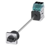 Switch disconnector 3LD3, Iu 40 A main control switch 3-pole + N