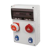 Enclosure IP54 secured with protectors 63/4/003-A and 63/4/01