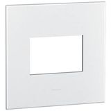 Arteor™ - Plate - American standard - square - 3 modules - 4'' x 4'' - White