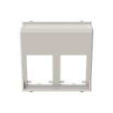 N2216.6 DN - Cover 45 Double Data Socket