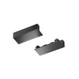 Magnetic track system Radity Accessories for tracks Radity Components for surface-mounted track system Black