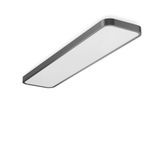 TRIONA rectangle, 106 W, 13500 lm, 840, anthracite, DALI Ceiling and w