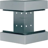 External elbow BRS100210B, steel, galvanized