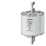 SITOR fuse link, with slotted blade contacts, NH3, In: 900 A, aR