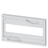 ALPHA 630 DIN, cover, height=150 mm, width=250 mm, cutout 1x 12 MW