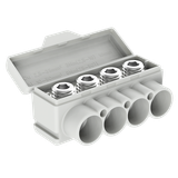 SLT50-4 yellow-green Al 10-50/Cu 2.5-35 mm2 1000V Distribution block