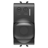 INFRARED MOVEMENT DETECTOR - 230 V ac 50/60 Hz - SATIN BLACK - 1 MODULE - CHORUSMART