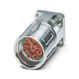 SH-8ESD68AY000S - Device connector front mounting with knurled nut