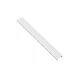 Recessed profile made of polycarbonate, milky, 2 m