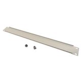 19" Blanking panel 1U, RAL7035