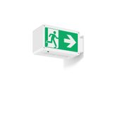 RECHTECK, 4,6 W, white, on/off Extensions, L 250 B 125 H 140, SBS, 3 h