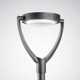 Post-top luminaires Publisca P1 CLO (normal) Lens Anthracite around ET 18W 1500lm 70 asymmetric wide (AB2L) IP23 IK08 5 SDCM 6844340