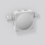 Spring system housing L 85 B 85 H 51 colour: grey