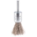 End Brush Crimped 15x0.2 mm Stainless